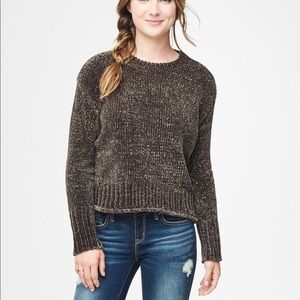 Aeropostale Olive Chenille Sweater